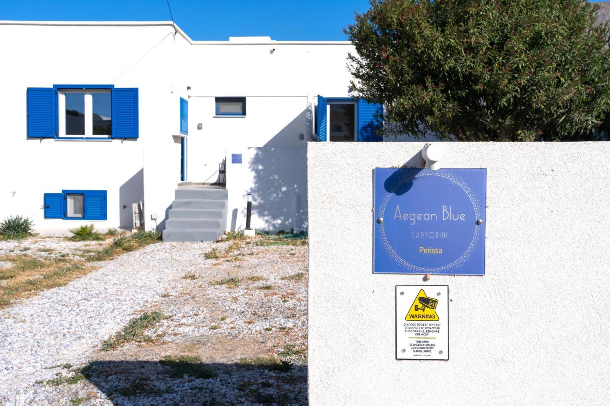 Aegean Blue Santorini Perissa Apartment Exterior photo